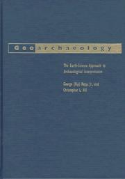 Cover of: Geoarchaeology by George (Rip) Rapp, Christopher L. Hill