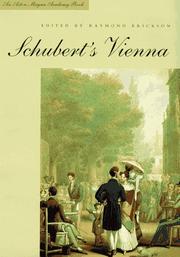 Cover of: Schubert's Vienna