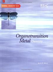 Organotransition metal chemistry by Anthony F. Hill