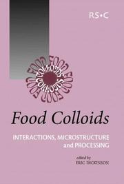 Cover of: Food Colloids | E Dickinson