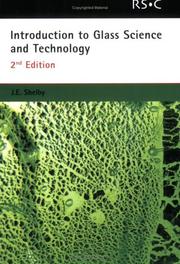 Cover of: Introduction to Glass Science and Technology