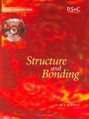 Cover of: Structure and Bonding (Tutorial Chemistry Texts)