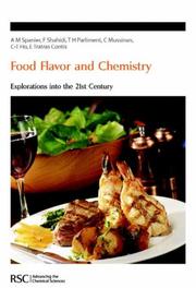 Cover of: Food Flavor and Chemistry : Explorations into the 21st Century