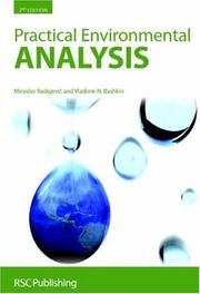 Cover of: Practical Environmental Analysis