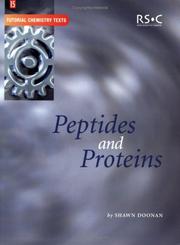Cover of: Peptides and Proteins (Tutorial Chemistry Texts)