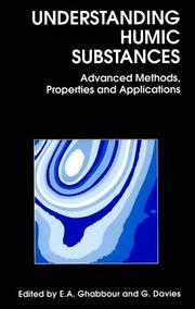 Cover of: Understanding Humic Substances: Advanced Methods, Properties and Applications (Special Publications)