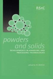 Cover of: Powders and Solids