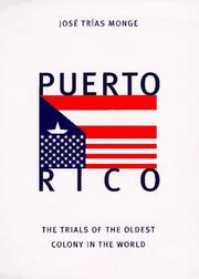 Cover of: Puerto Rico by José Trías Monge