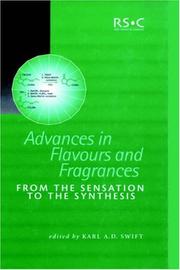 Cover of: Advances in flavours and fragrances by K.A.D. Swift