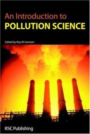 Cover of: An Introduction to Pollution Science | Roy M. Harrison