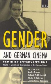 Cover of: Gender and German Cinema - Volume I by 