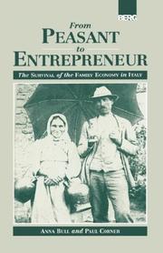 Cover of: From peasant to entrepreneur by Anna Cento Bull