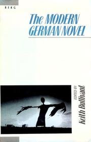 Cover of: The Modern German novel by edited by Keith Bullivant.