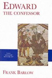 Edward the Confessor by Frank Barlow