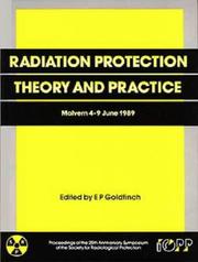 Radiation protection by Malvern 89 (1989 Malvern, England), Society for Radiological Protection