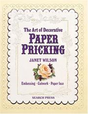 Cover of: The Art of Decorative Paper Pricking