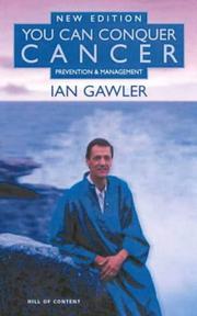 Cover of: You Can Conquer Cancer by Ian Gawler