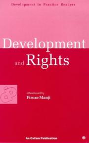 Cover of: Development and Rights (Development in Practice Readers) by Deborah Eade