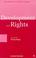 Cover of: Development and Rights (Development in Practice Readers)