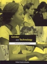 Cover of: Gender and Technology (Oxfam Focus on Gender Series)