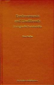 Cover of: Environments and Livelihoods, Strategies for Sustainability (Oxfam Development Guidelines)
