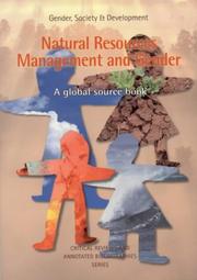 Cover of: Natural resources management and gender: a global source book.