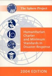 Cover of: El Proyecto Esfera: Carta Humanitaria y Normas Minimas de Respuesta Humanitaria en Casos de Desastre
