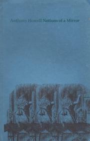 Cover of: Notions of a mirror: poems previously uncollected, 1964-1982