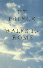 Cover of: Walks in Rome by F. T. Prince