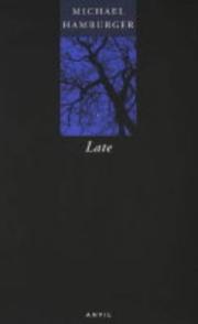 Cover of: Late