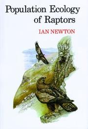 Population ecology of raptors by Ian Newton