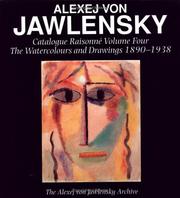 Cover of: Alexej von Jawlensky by Alexej von Jawlensky