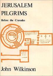 Cover of: Jerusalem pilgrims before the Crusades