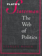 Cover of: Plato's "Statesman": The Web of Politics