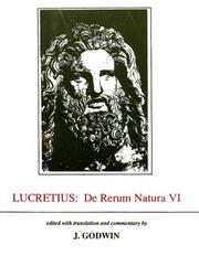 Cover of: De Rerum Natura (de Rerum Natura) by Titus Lucretius Carus