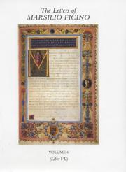 Cover of: Letters of Marsilio Ficino by Marsilio Ficino