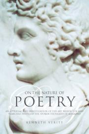 On the Nature of Poetry by Kenneth Verity