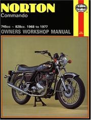 Cover of: Norton Commando Owners Workshop Manual: 745cc, 828cc, Thru 68-77 (Haynes Manuals)