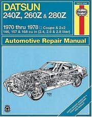 Cover of: Datsun 240Z-260Z owners workshop manual | John Harold Haynes