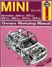 Cover of: Haynes B. L. M. C. Mini Owners Workshop Manual, No. 527: 1959-1969 (Haynes Manuals)