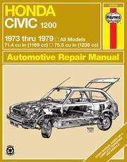 Honda Civic owners workshop manual by John Harold Haynes