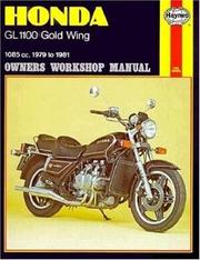 Cover of: Honda GL1100 Gold Wing, 1979-81