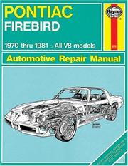 Cover of: Pontiac Firebird: automotive repair manual