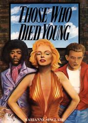 Cover of: Those Who Died Young by Marianne Sinclair