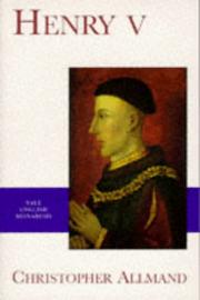Cover of: Henry V by C. T. Allmand