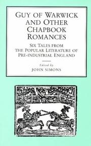 Cover of: Guy of Warwick and Other Chapbook Romances | John Simons