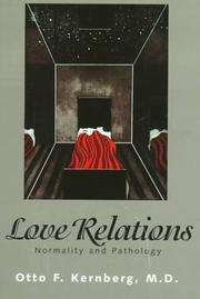 Cover of: Love Relations: Normality and Pathology