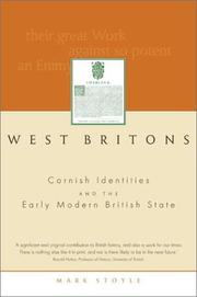 Cover of: West Britons: Cornish identities and the early modern British state