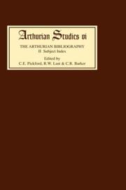 Cover of: Arthurian Bibliography II | 