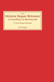 Cover of: Historia Regum Britannie of Geoffrey of Monmouth V by Neil Wright